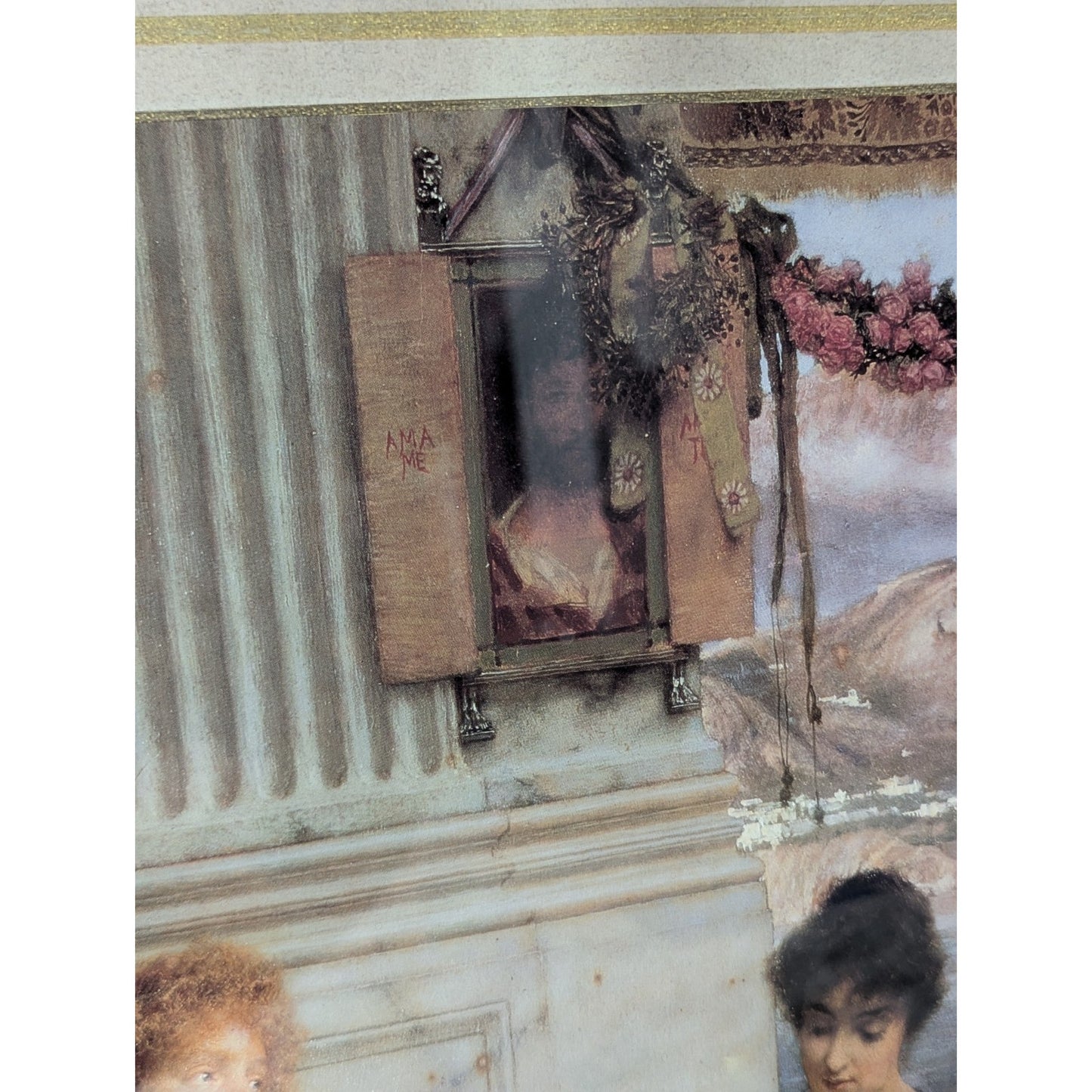 Framed Lawrence Alma-Tadema “Love’s Jewelled Fetter” Print – 22x28 Wall Art