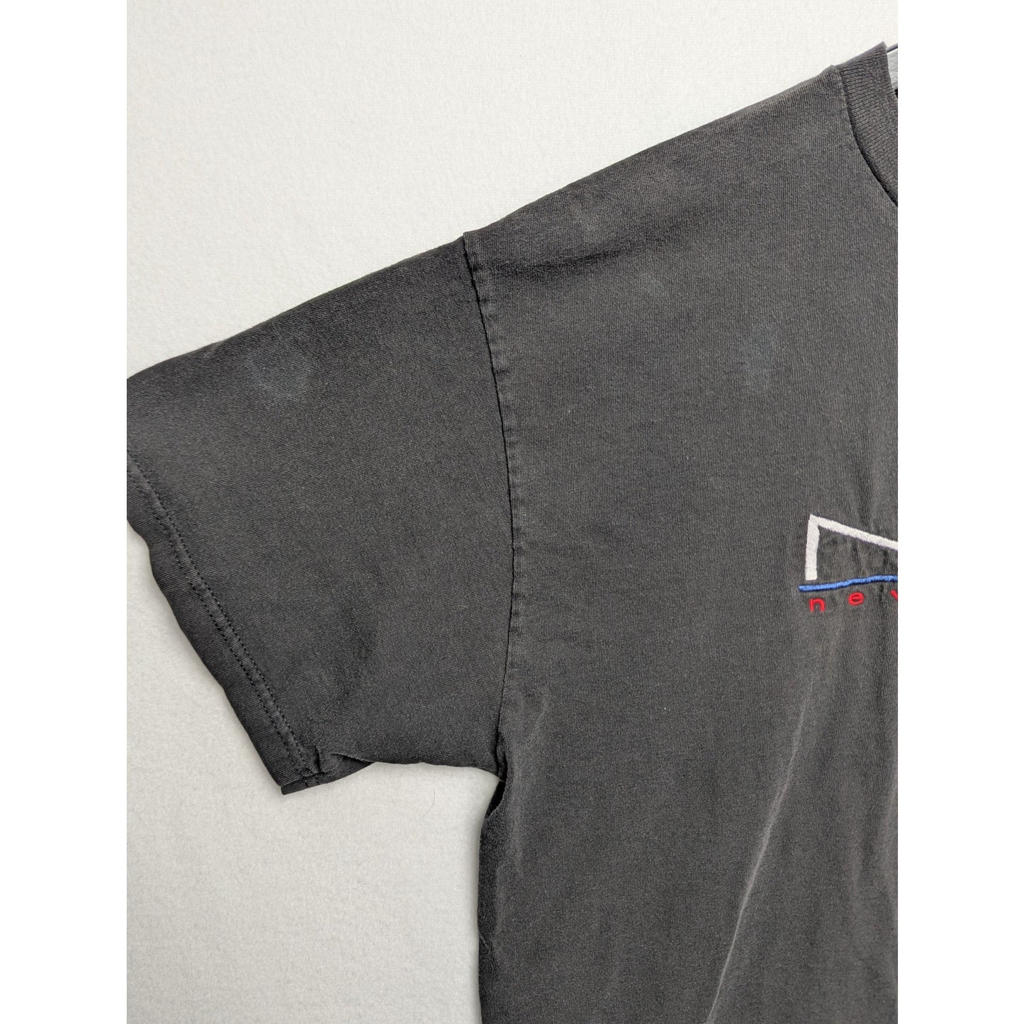 Vintage Embroidered NYC Black T-Shirt XL