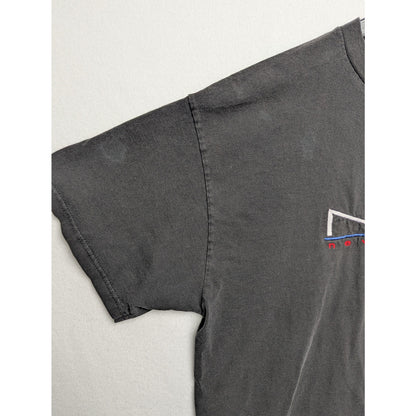 Vintage Embroidered NYC Black T-Shirt XL