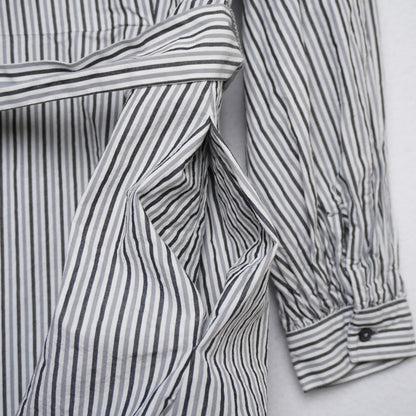 Calvin Klein Striped Shirt Dress Women’s Size 6 | 100% Cotton Belted Fit & Flare