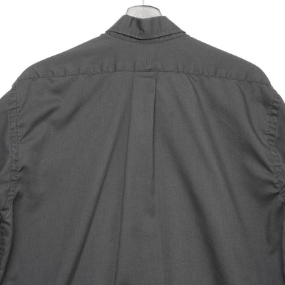 VTG Randall USA Amplifiers Button-Up Shirt Black L USM Corp Rock Promo Workwear