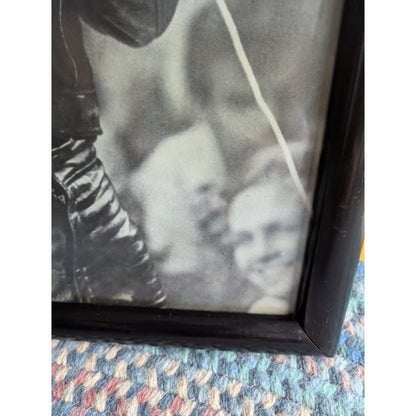 Elvis Presley Framed Photo – 18x22 – Black Leather '68 Comeback Special