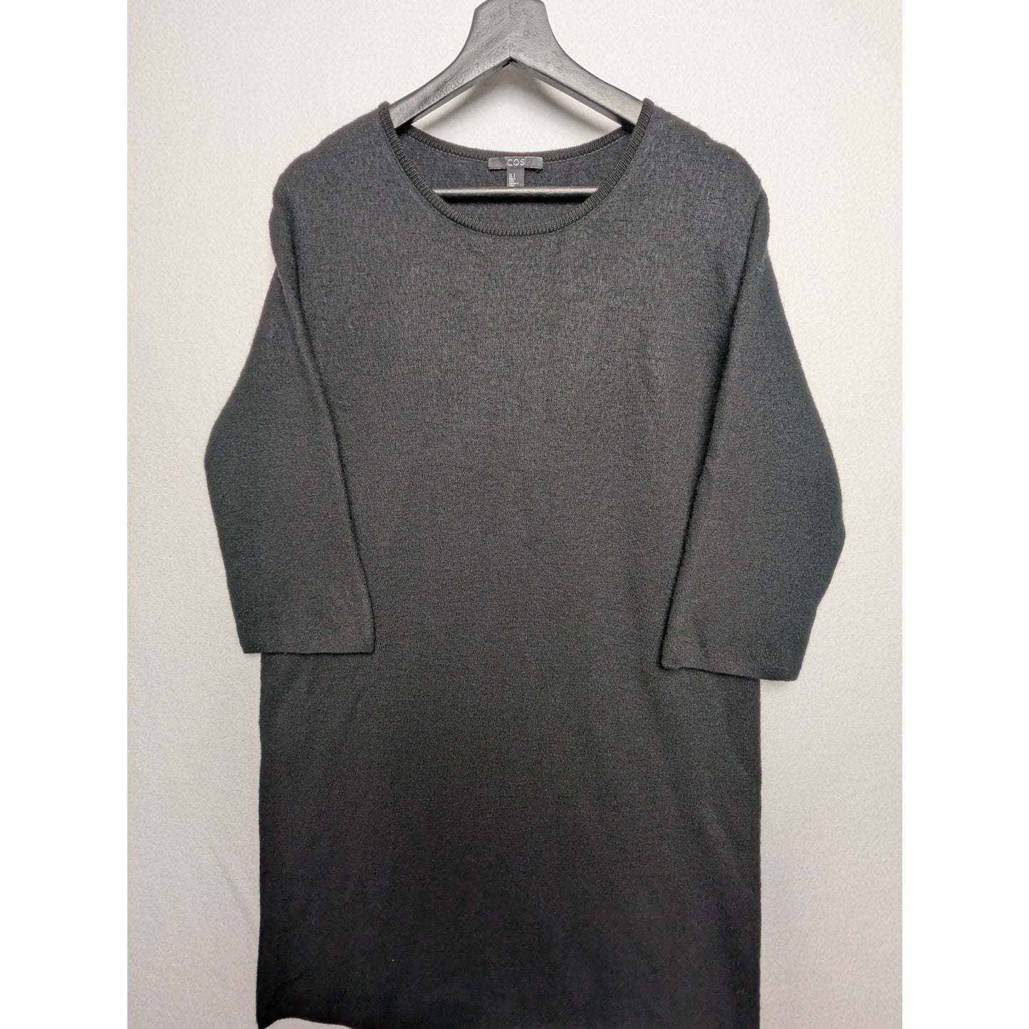COS Black Wool Dress Size S