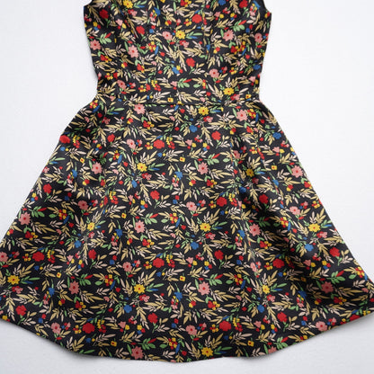 Jill Stuart Collection Fit & Flare Dress Sleeveless Floral Cocktail Party Dress