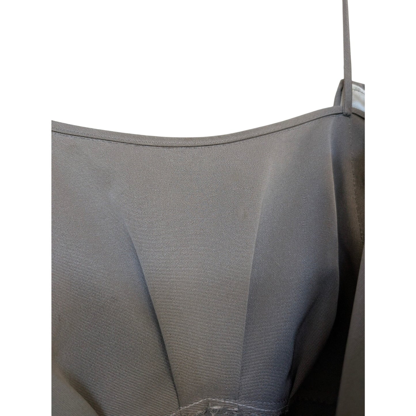 Zac Posen Silk Sheath Dress Silver