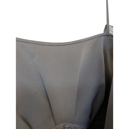 Zac Posen Silk Sheath Dress Silver