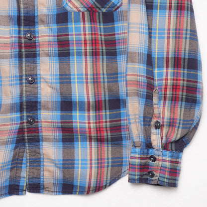 Arizona Jean Co. Men’s Plaid Flannel Button Up Shirt Vintage Grunge