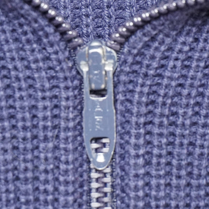 L.L. Bean USA Navy Cotton Full-Zip Sweater Jacket Men’s L