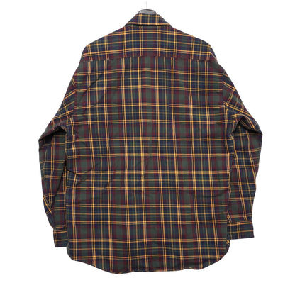 Tommy Hilfiger Plaid Flannel Shirt Mens M Button Front Long Sleeve Vintage Y2K