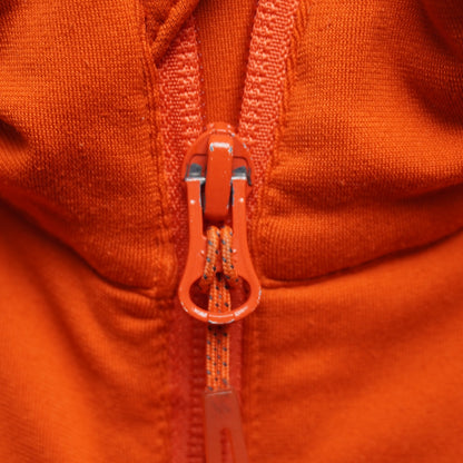 Salomon Discovery Full-Zip Mid Layer Jacket Orange Men's Size Large