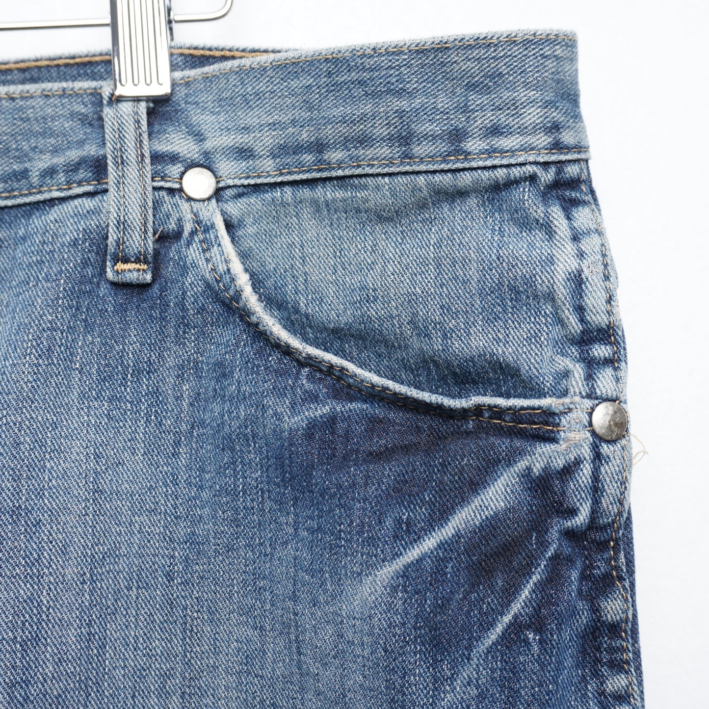 Wrangler 933 Slim Fit Jeans 38x32 – Vintage Made in Mexico Western Denim