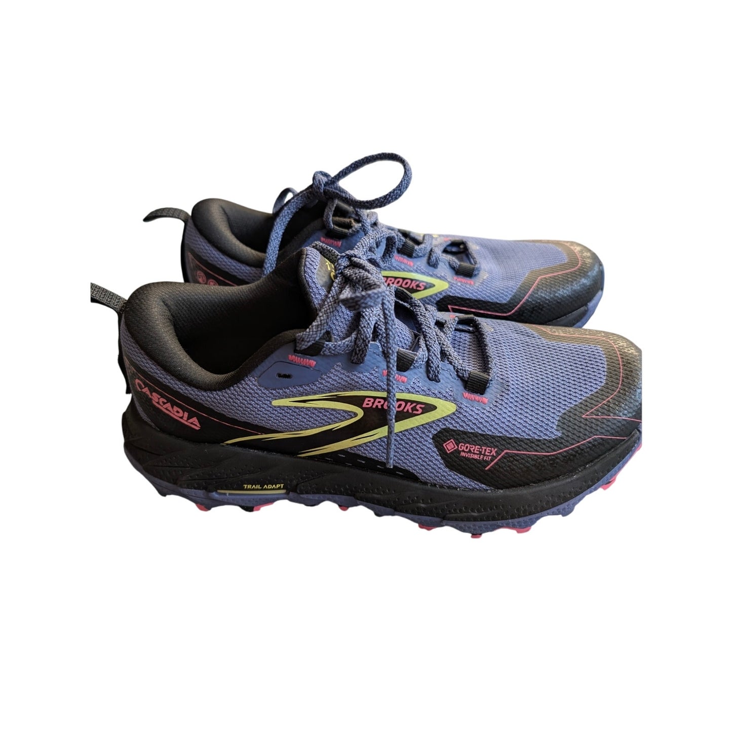 Brooks Cascadia 18 GTX Womens Waterproof Gore-tex Trail Running Shoes US6.5