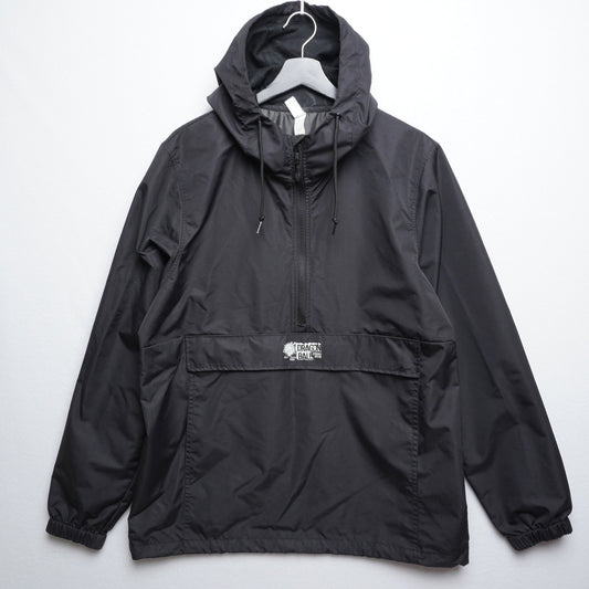 Dragon Ball Windbreaker Jacket | Anime Manga Graphic Anorak Hoodie Black Sz M