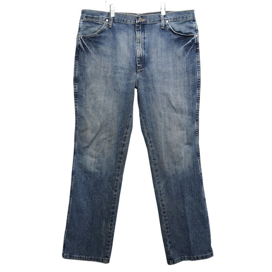 Wrangler 933 Slim Fit Jeans 38x32 – Vintage Made in Mexico Western Denim