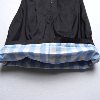 Leal Daccarett Black Mini Silk Skirt 8