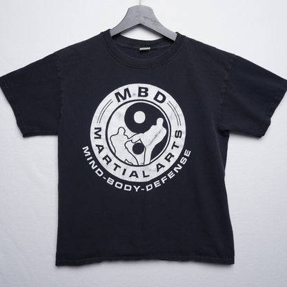 MBD Mind Body Defense Martial Arts T-Shirt Youth Size L