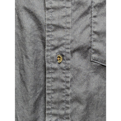 Alex Mill Men's Wash & Go Black Button-up Shirt Size S