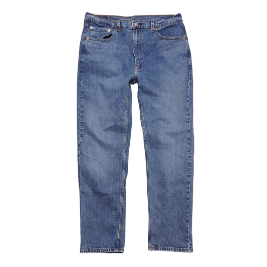 Levi's 505 Blue Denim 36x32 Regular Fit Made in Pakistan