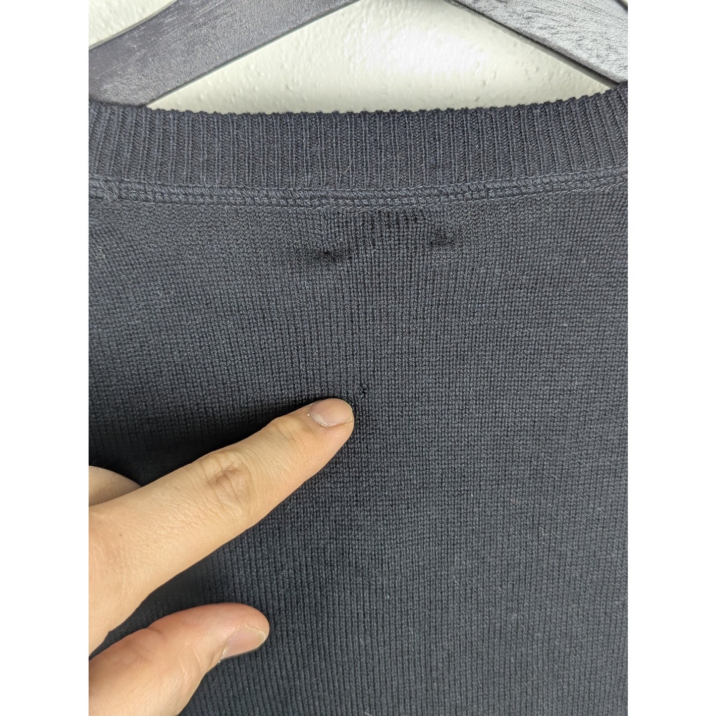 Vintage Dockers Silk Cashmere Blend Sweater Black Size Large