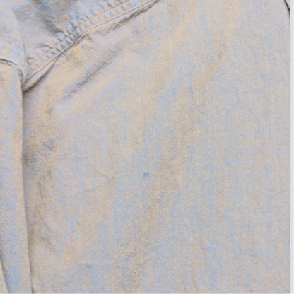 Nordstrom "The Natural Style" Two-Toned Shirt *Brown/Blue* Size 15½ L