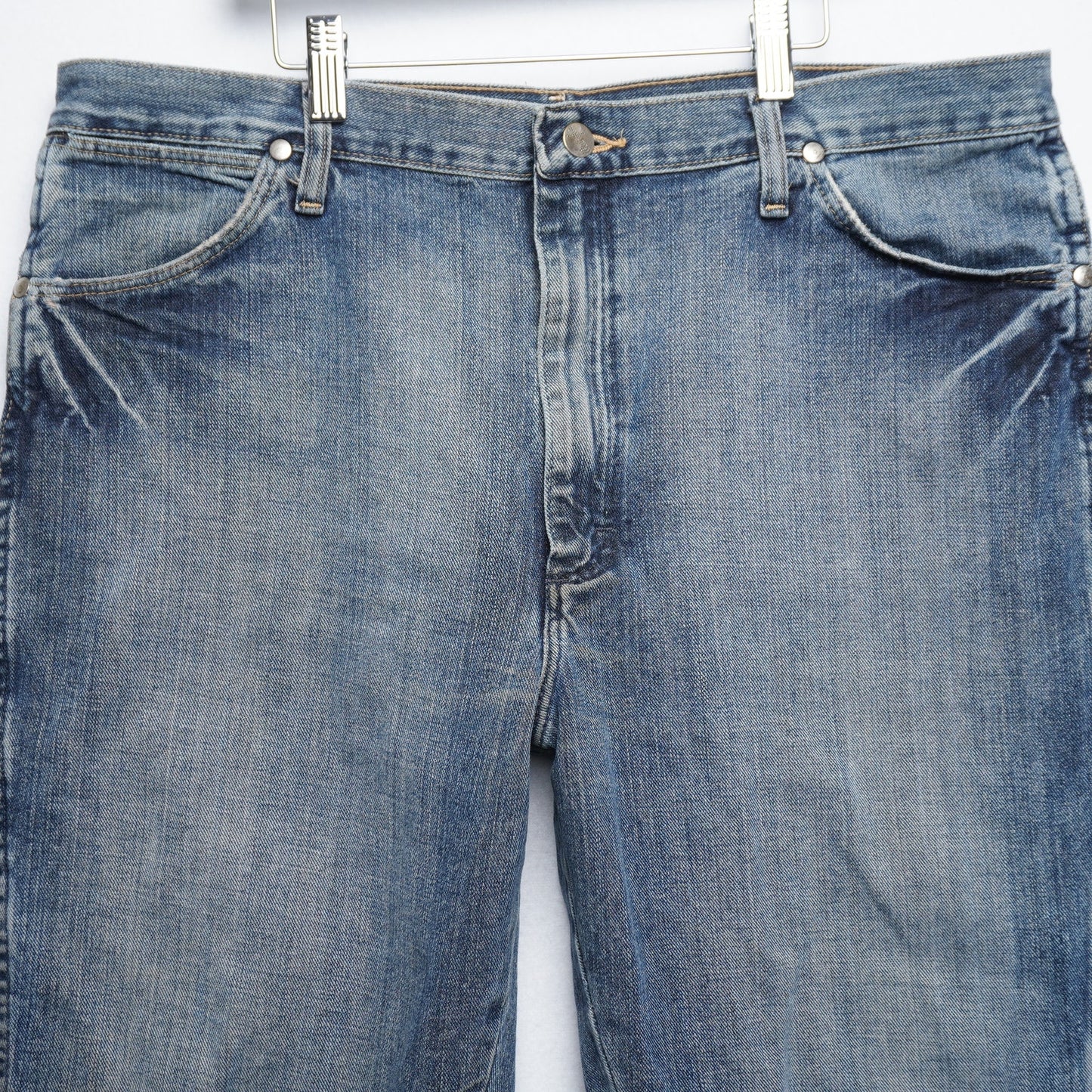 Wrangler 933 Slim Fit Jeans 38x32 – Vintage Made in Mexico Western Denim