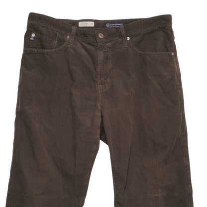 AG Adriano Goldschmied The Protégé Corduroy Pants Men's 36 Straight Leg USA