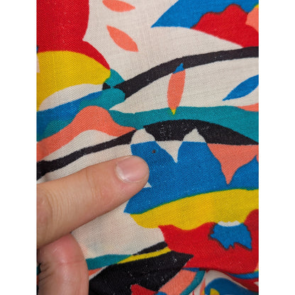Vintage Liberty London Abstract Floral Print Scarf
