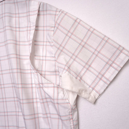 Under Armour Men’s Short Sleeve Button Down Plaid Shirt  M