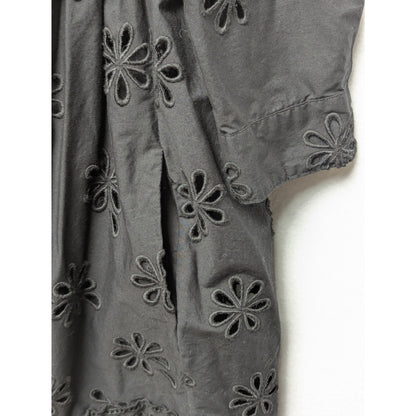Simone Rocha x HM Black Voluminous Eyelet Dress Size S