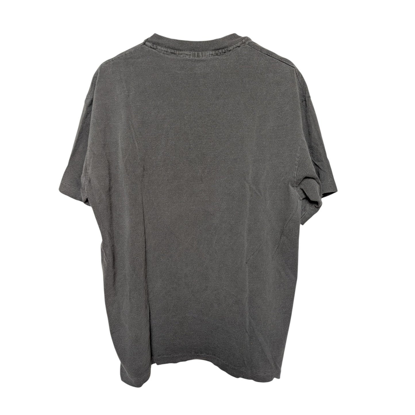 VTG Sansegal Maui Hawaii Gray Single Stitch T-Shirt Size L Shark Embroidery