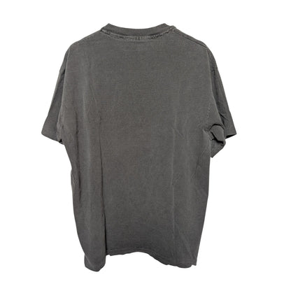 VTG Sansegal Maui Hawaii Gray Single Stitch T-Shirt Size L Shark Embroidery