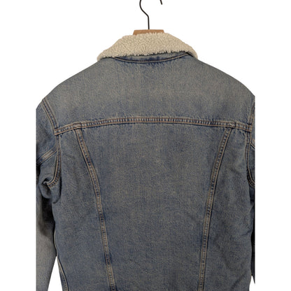 Levi's Sherpa Lined Denim Trucker Jacket Size Medium NWT