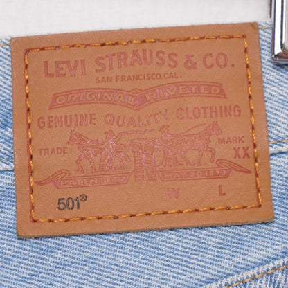Levi's Premium 501 Cut Off Shorts Women's 26 Distressed 100% Cotton Button Fly