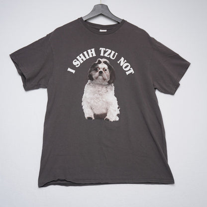 "I SHIH TZU NOT" Dog Lovers Cute Funny Meme T-Shirt