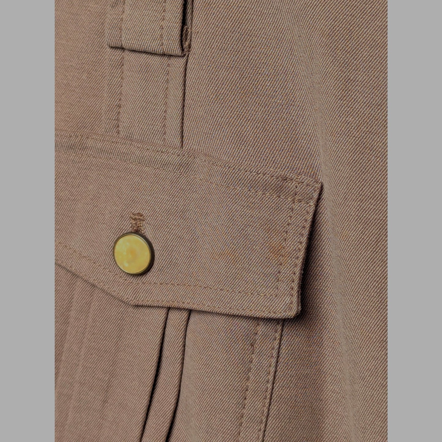 Vintage Women's Chadwick Brown Shirt Dress 8