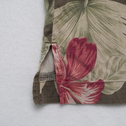 Vintage Tommy Bahama Silk Blend Hawaiin Pink Flower Shirt M