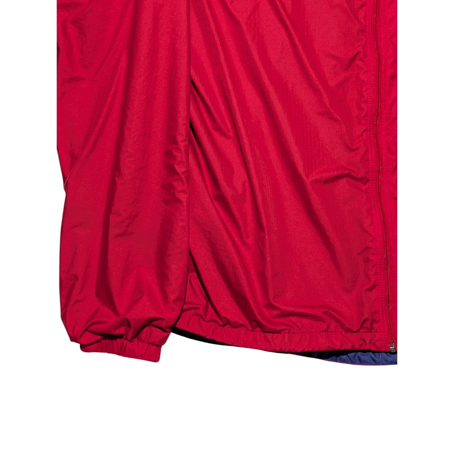 Vintage Patagonia Red Full Zip Windbreaker Fleece Lined Size L