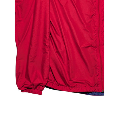 Vintage Patagonia Red Full Zip Windbreaker Fleece Lined Size L