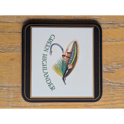 Vintage Pimpernel Coasters Salmon Flies by Gunnar Johnson - Set of 6