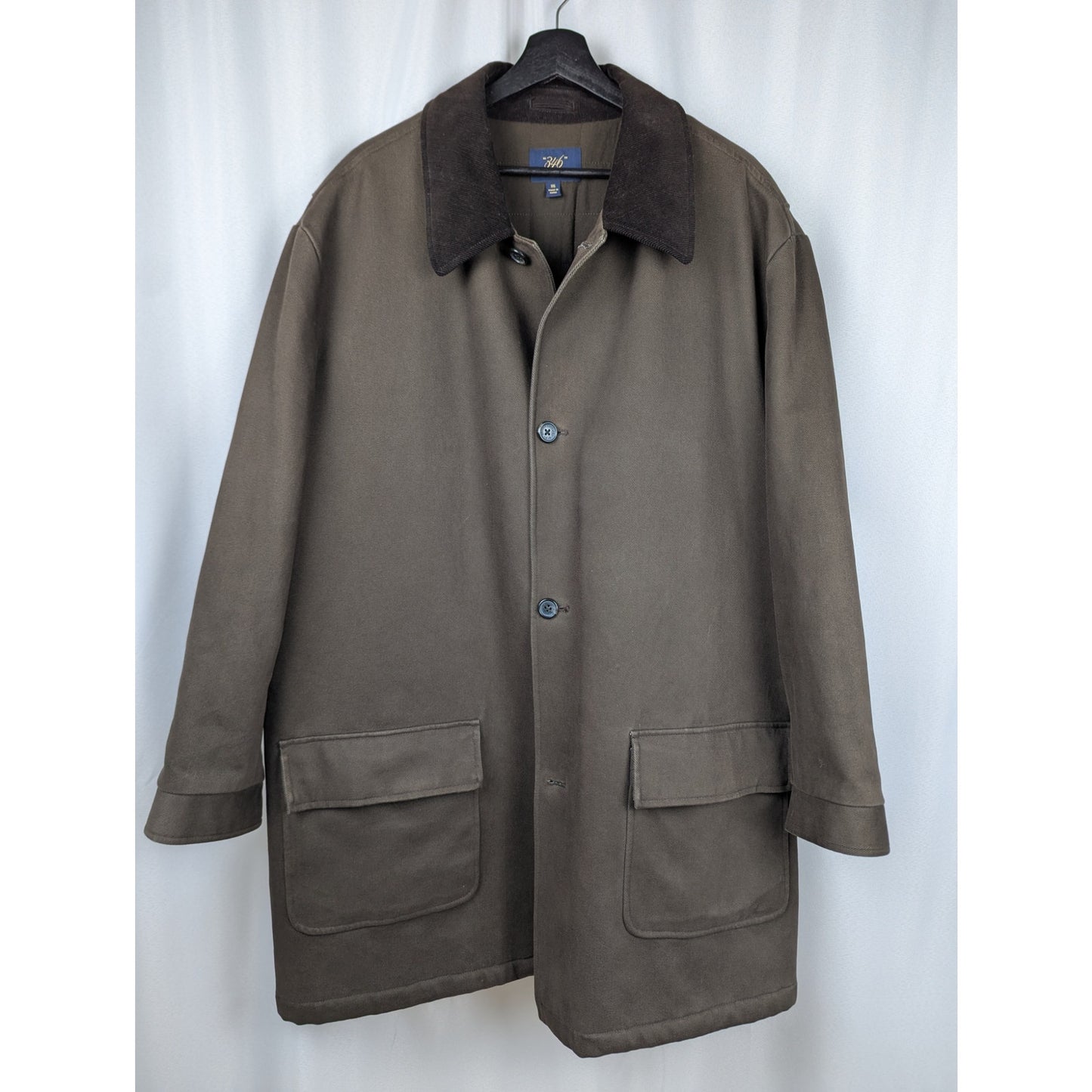 Brooks Brothers 346 Brown Insulated Barn Coat XXL