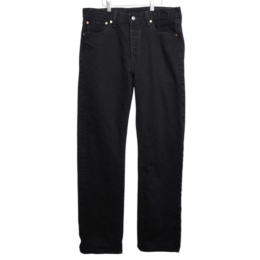 Levi's Black 501 100% Cotton Made in Egypt 34x34
