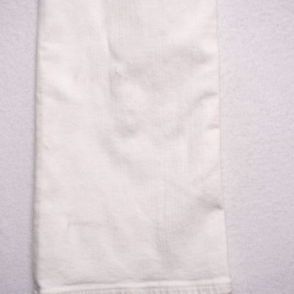 Madewell Midrise Kick-Out White Denim Perfect Summer Jeans NWT 25