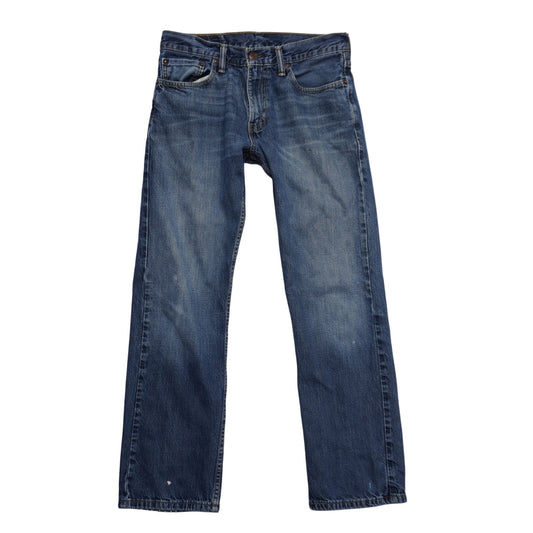 Levi's 514 Men's Straight Fit Jeans Blue Denim Made in Mexico Size 32