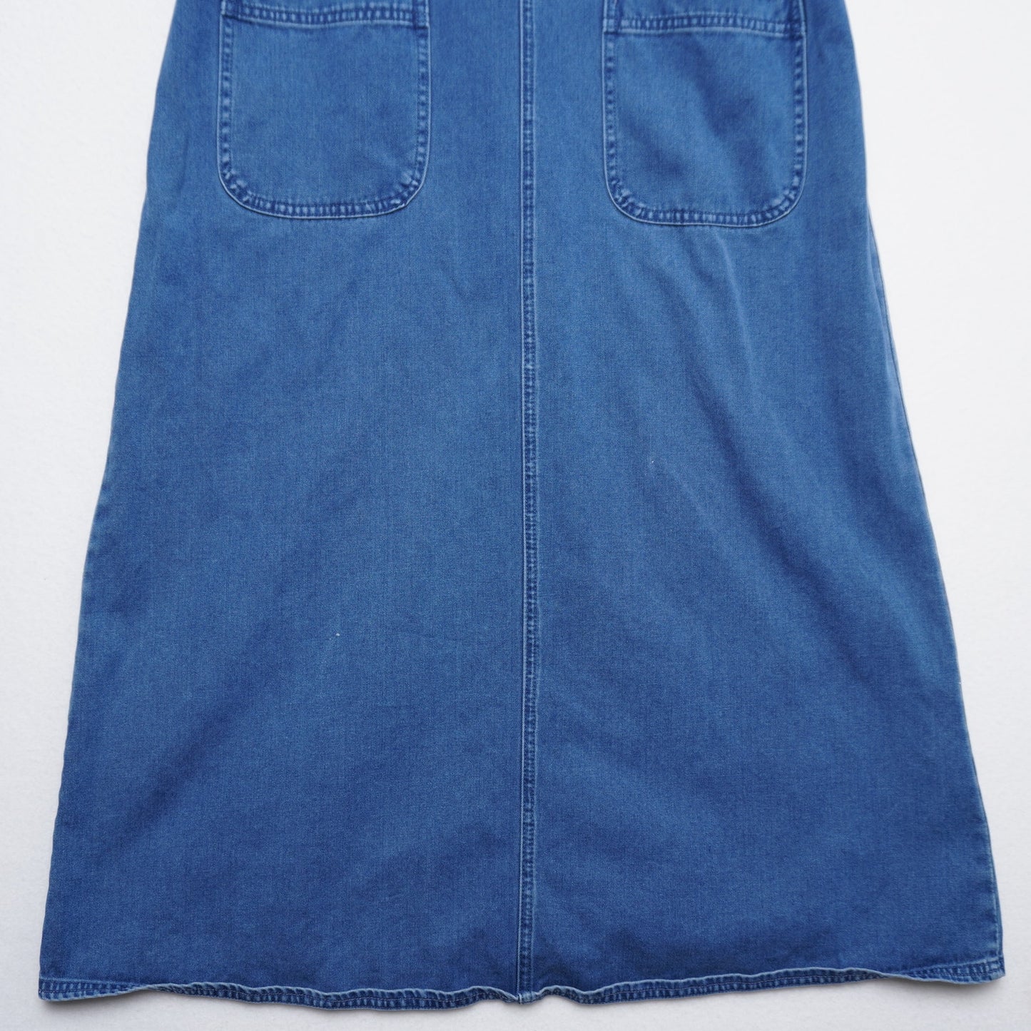 Sonoma Jean Company Denim Overall Dress Women's Medium Adjustable Straps Pockets